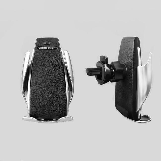 Fast Wireless Car Charger with Auto-Clamp